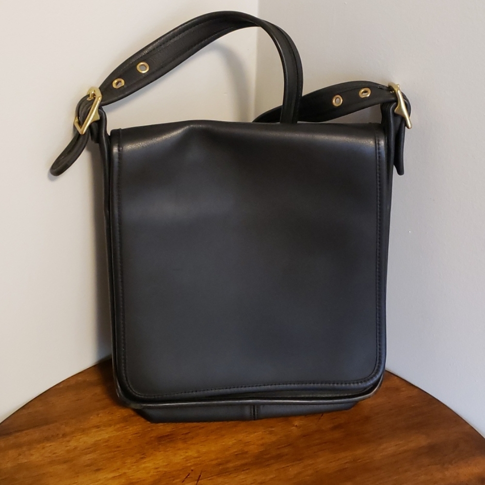 Coach Black Leather Crossbody